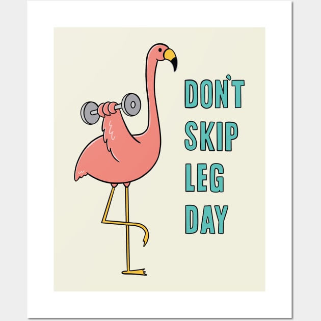 DON'T SKIP LEG DAY Wall Art by coffeeman